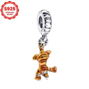 2025 novos encantos disney ponto colar & brincos plata de ley 925 prata pingente contas originais das mulheres pulseiras diy jóias presente