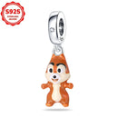 2025 novos encantos disney ponto colar & brincos plata de ley 925 prata pingente contas originais das mulheres pulseiras diy jóias presente