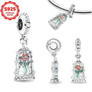 2025 novos encantos disney ponto colar & brincos plata de ley 925 prata pingente contas originais das mulheres pulseiras diy jóias presente