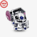 2025 novos encantos disney ponto colar & brincos plata de ley 925 prata pingente contas originais das mulheres pulseiras diy jóias presente
