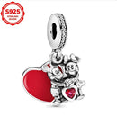 2025 novos encantos disney ponto colar & brincos plata de ley 925 prata pingente contas originais das mulheres pulseiras diy jóias presente