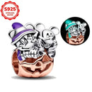 2025 novos encantos disney ponto colar & brincos plata de ley 925 prata pingente contas originais das mulheres pulseiras diy jóias presente