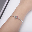2025 novos encantos disney ponto colar & brincos plata de ley 925 prata pingente contas originais das mulheres pulseiras diy jóias presente