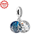 2025 novos encantos disney ponto colar & brincos plata de ley 925 prata pingente contas originais das mulheres pulseiras diy jóias presente