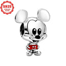 2025 novos encantos disney ponto colar & brincos plata de ley 925 prata pingente contas originais das mulheres pulseiras diy jóias presente
