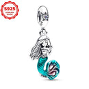 2025 novos encantos disney ponto colar & brincos plata de ley 925 prata pingente contas originais das mulheres pulseiras diy jóias presente