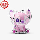 2025 novos encantos disney ponto colar & brincos plata de ley 925 prata pingente contas originais das mulheres pulseiras diy jóias presente