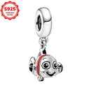 2025 novos encantos disney ponto colar & brincos plata de ley 925 prata pingente contas originais das mulheres pulseiras diy jóias presente