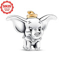 2025 novos encantos disney ponto colar & brincos plata de ley 925 prata pingente contas originais das mulheres pulseiras diy jóias presente