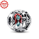 2025 novos encantos disney ponto colar & brincos plata de ley 925 prata pingente contas originais das mulheres pulseiras diy jóias presente