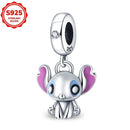 2025 novos encantos disney ponto colar & brincos plata de ley 925 prata pingente contas originais das mulheres pulseiras diy jóias presente