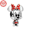 2025 novos encantos disney ponto colar & brincos plata de ley 925 prata pingente contas originais das mulheres pulseiras diy jóias presente