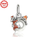 2025 novos encantos disney ponto colar & brincos plata de ley 925 prata pingente contas originais das mulheres pulseiras diy jóias presente