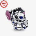 2025 novos encantos disney ponto colar & brincos plata de ley 925 prata pingente contas originais das mulheres pulseiras diy jóias presente