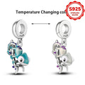 2025 novos encantos disney ponto colar & brincos plata de ley 925 prata pingente contas originais das mulheres pulseiras diy jóias presente