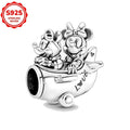 2025 novos encantos disney ponto colar & brincos plata de ley 925 prata pingente contas originais das mulheres pulseiras diy jóias presente