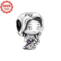 2025 novos encantos disney ponto colar & brincos plata de ley 925 prata pingente contas originais das mulheres pulseiras diy jóias presente