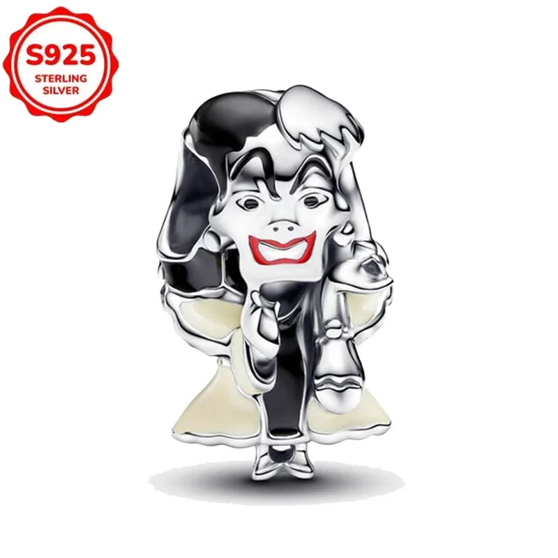 2025 novos encantos disney ponto colar & brincos plata de ley 925 prata pingente contas originais das mulheres pulseiras diy jóias presente
