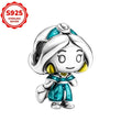 2025 novos encantos disney ponto colar & brincos plata de ley 925 prata pingente contas originais das mulheres pulseiras diy jóias presente